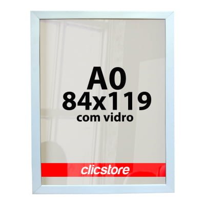 Moldura A0 84X119cm Com Vidro Quebra Cabeça Fotos Certificado Quebra Cabeça Poster 